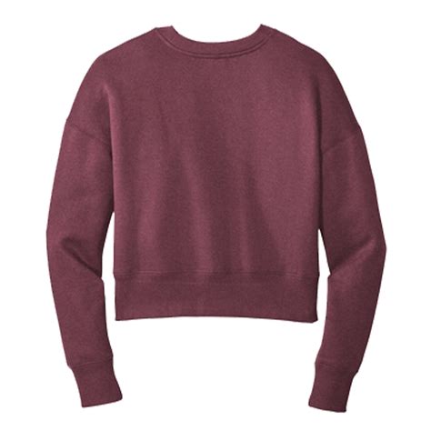 Women S Cropped Crewneck Sweater U Can Cer Vive Foundation