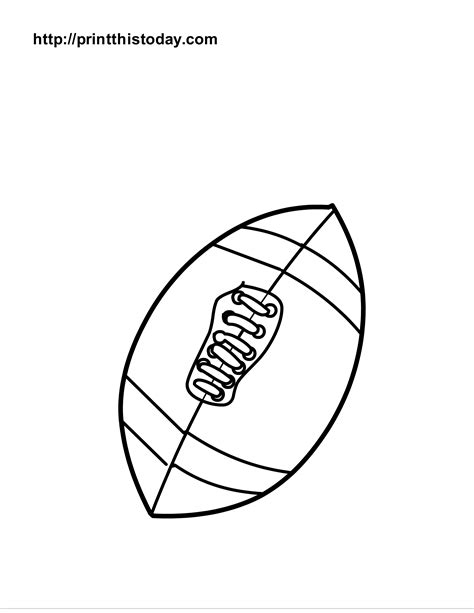 Free Printable Football