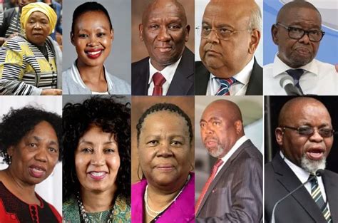 Here Are South Africa S Top Ten Weakest Ministers Now