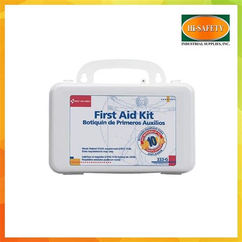 10 Person 62 Pieces First Aid Kit Hi Safety