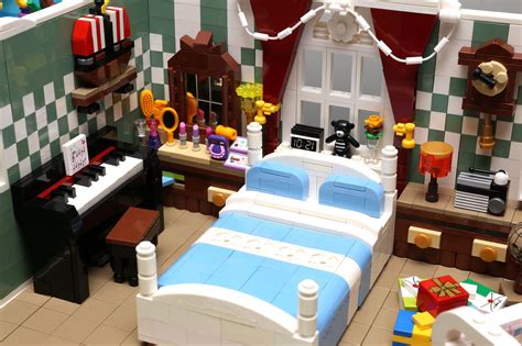 Lego Dream House Bedroom Lego Bedroom Lego House Cool Lego