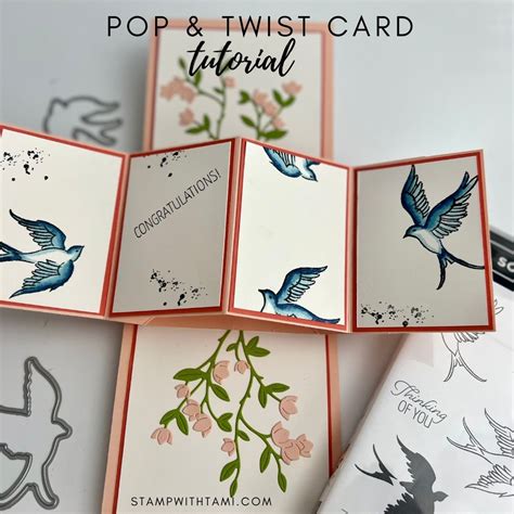 Pop Twist Fun Fold Cards Stampin Up StampWithTami