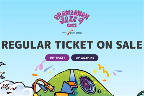 Link Beli Tiket Prambanan Jazz 2023 Daftar Harga Line Up Jadwal Dan