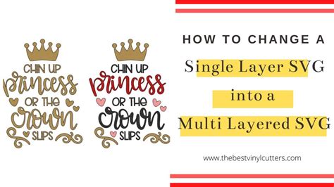 How To Turn A Single Layer Svg Image File Into A Multi Layered Svg Image File Youtube