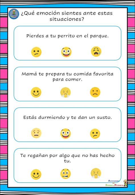 Actividad Para Trabajar La Educación Emocional