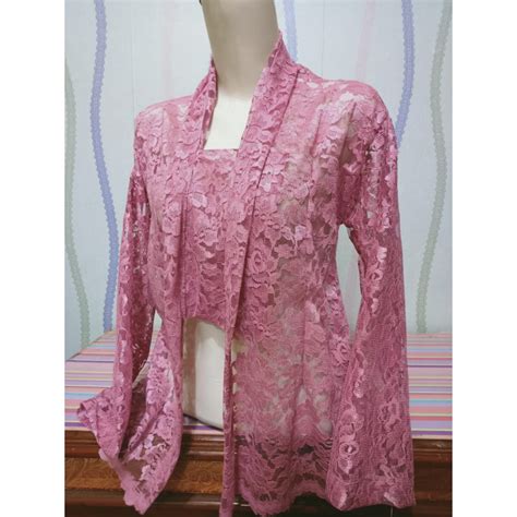 Jual Kebaya Brokat Kutubaru Wanita Tradisinal Jaman Dulu Terbaru