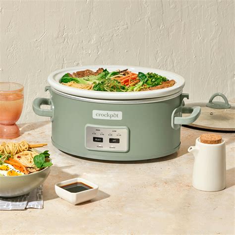 Crock Pot® Programmable 6 Quart Slow Cooker With Mytime® Technology