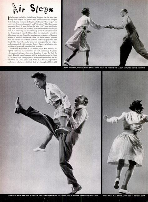 The Lindy Hop And Jitterbug See The Hep Swing Dances From 1938 1945