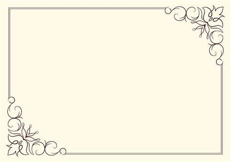 Border Designs For Cards