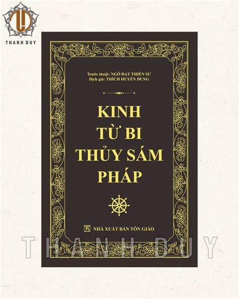 Kinh Từ Bi Thuỷ Sám Bìa Cứng Nhà Sách Phật Giáo Thanh Duy Thư