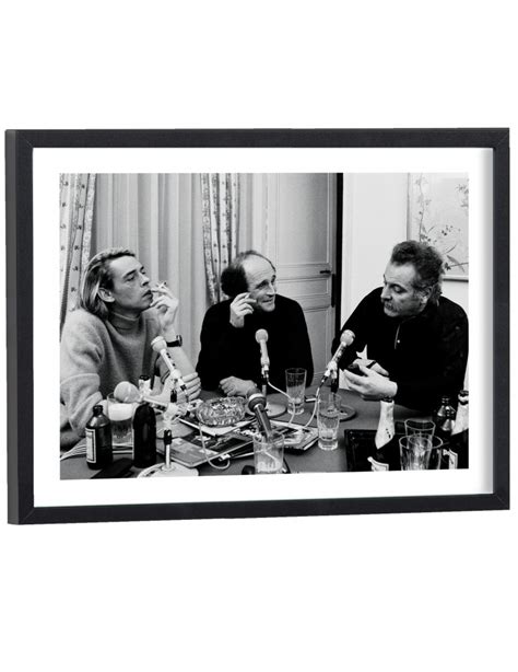 Tableau Brel Brassens Ferr Affiche Vintage Noir Et Blanc