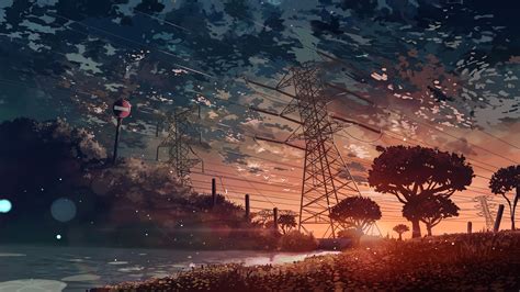 🔥 Download Anime Landscape Resolution Hd 4k Wallpaper Image By