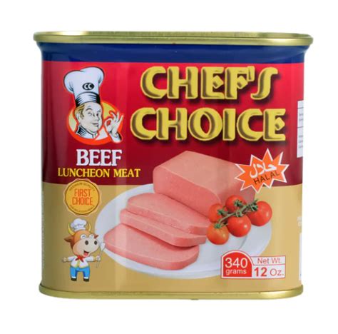 Chefs Choice Beef Luncheon Meat 340g Lazada Ph