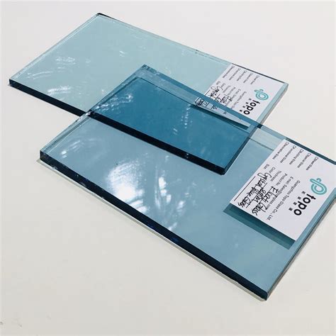 4mm Tinted Crystal Light Blue Colored Float Sheet Glass C LB China