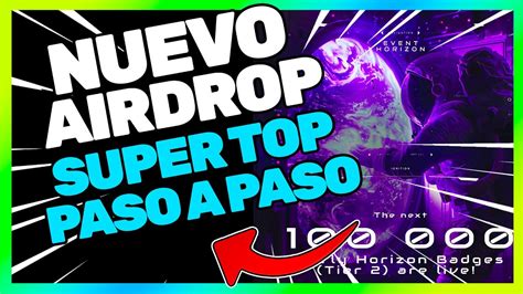 NUEVO AIRDROP Event Horizon 2024 Tutorial Completo Paso A Paso Para