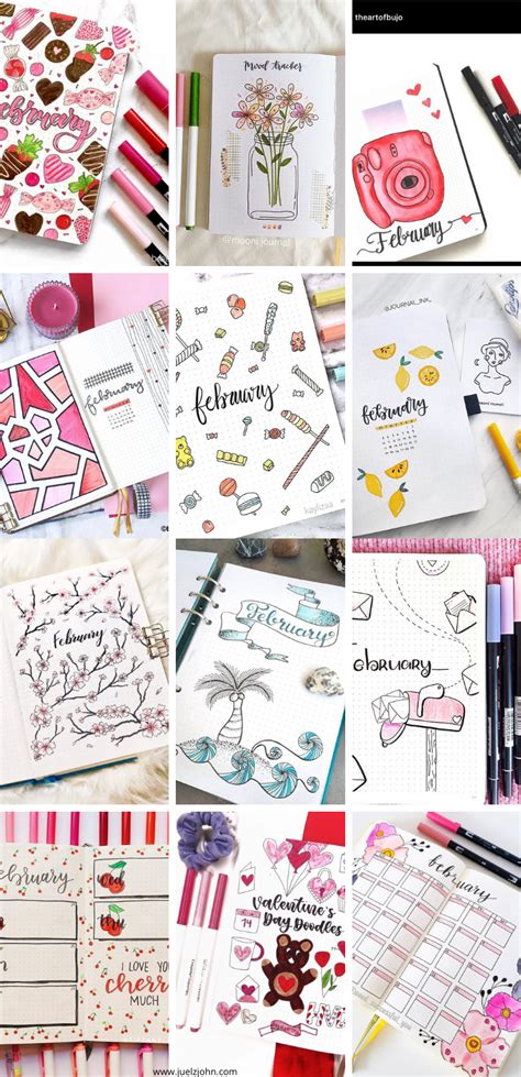 Amazing February Bullet Journal Spreads For Artofit