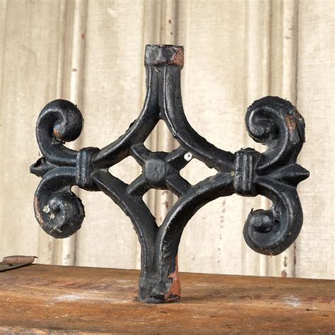 Salvaged Cast Iron Architectural Ornament