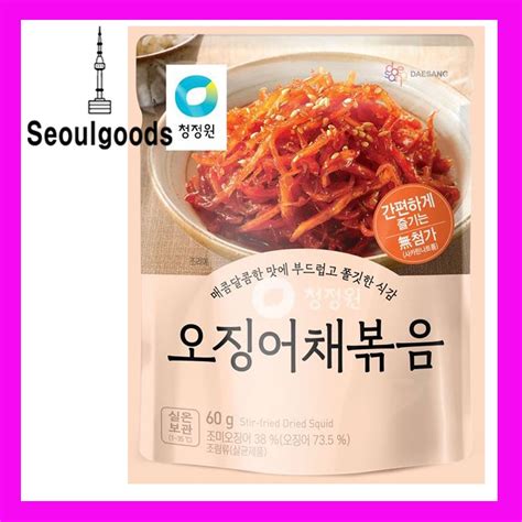 Koreanjongga Stir Fried Squid Shredded 60g Shopee Philippines