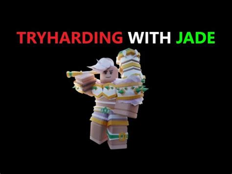 Tryharding With JADE KIT Roblox Bedwars YouTube