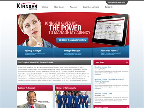 Landers Brannon Portfolio - Kinnser Software