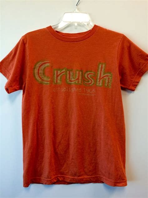 Vintage Orange Crush Soda Ringer Tee By Flannelfactoryvintag