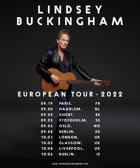 Lindsey Buckingham Eu Tour 2022 01 October 2022 London