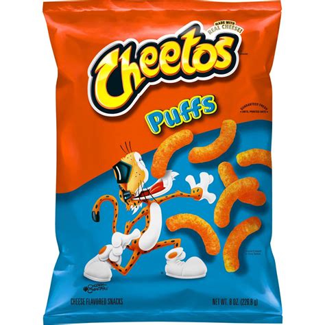 Cheetos Jumbo Puffs Cheeses Flavored Snacks 8 Oz. | Snacks | Father's ...