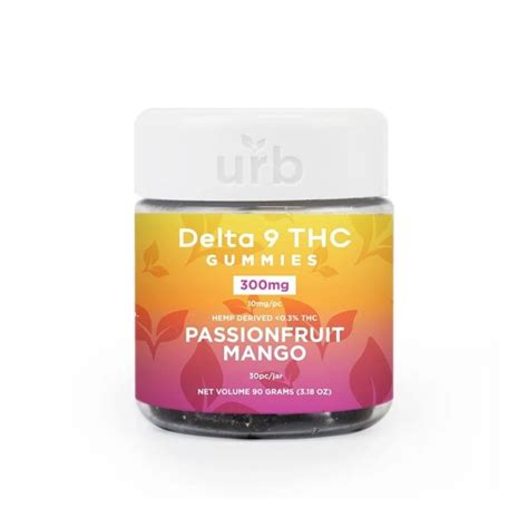 Urb Passionfruit Mango Delta Thc Vegan Gummies Cbd Pharm