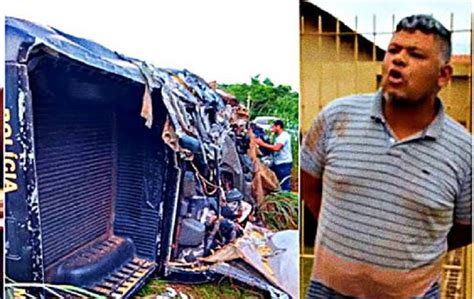 V Deo Mostra Exato Momento Em Que Carreta Colide Frontalmente Uma