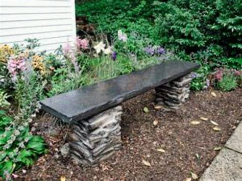 Stone Bench Stone Garden Bench Garden Bench Diy Garden Bench