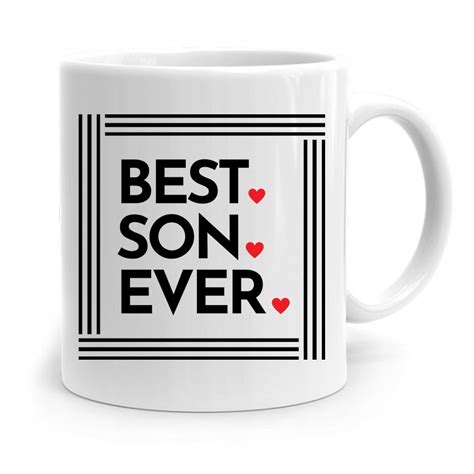 Kubek Prezent Dla Syna Dziecka Best Son Ever Z Nadrukiem Ze Zdj Ciem