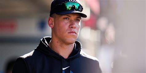 Aaron Judge takes batting practice at Yankee Stadium