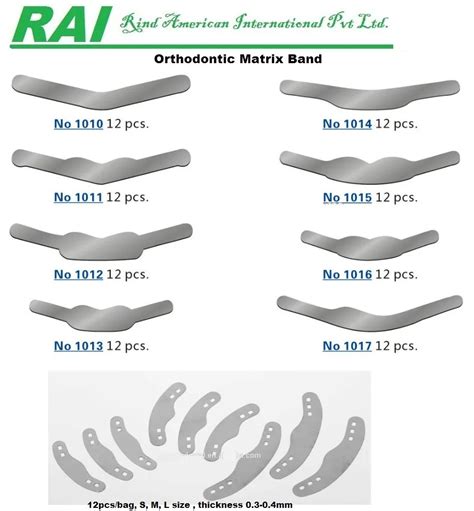 Universal Matrix Retainers Tofflemire Buy Matrix Bands Dental Matrix