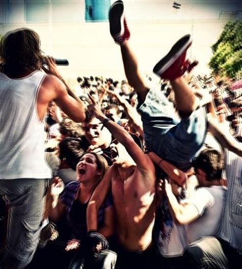 Stage Dive Live Show Mosh Pit