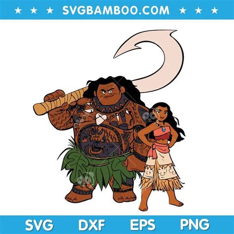 Moana Maui SVG, Disney Moana SVG, Princess Moana Maui SVG, Disney ...