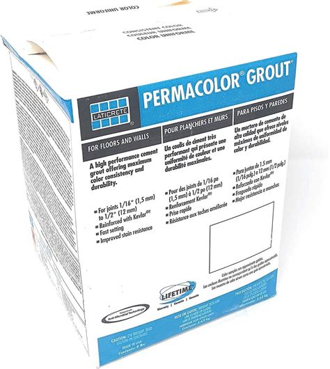 Laticrete Permacolor Grout Latte 8lb