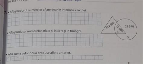 Afl Produsul Numerelor Aflate Doar N Interiorul Cercului Afl