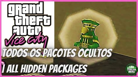 Gta Vice City Definitive Edition Localização De Todos Os Pacotes Ocultos All Hidden Packages