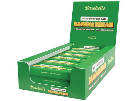 Barebells Soft Banana Dream Protein Bar 55 G X 12 Sportsernæring