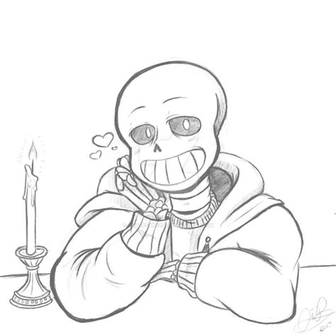 Sans Ut Sketch By Crazycake250 On Deviantart