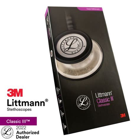 3m Littmann Classic Iii Stethoscope5875 Smoke Finish Lime Green Tube