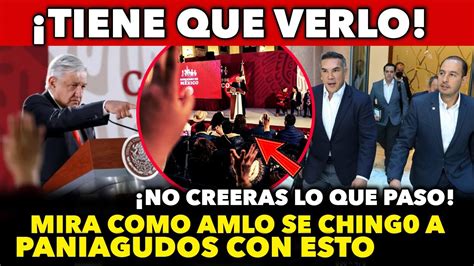 No Creeras Lo Que Paso Amlo No Aguanto Mas Y Barre Con Bola De