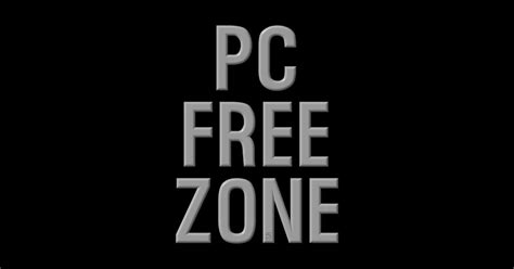 Pc Free Zone Black Politically Incorrect Posters And Art Prints