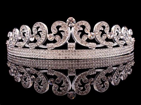 Tiara Real De Strass Para Noivas Elo Produtos Especiais