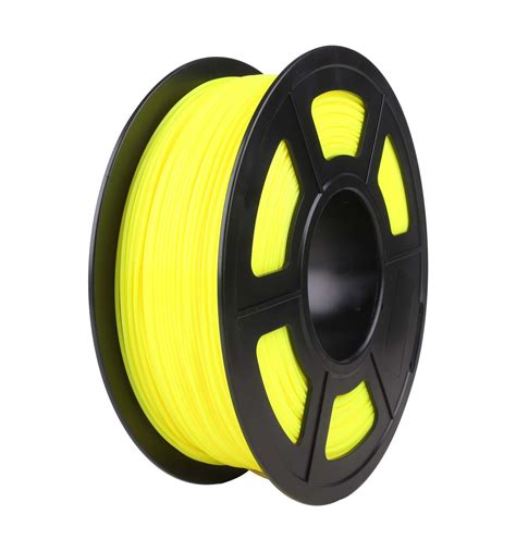 SunLu PLA Filament 1 75mm Yellow 1kg