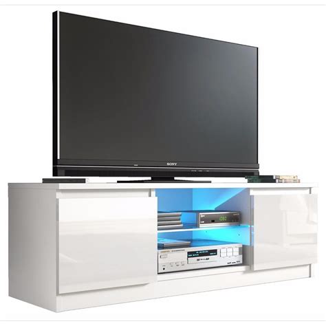 Best 15 Of White High Gloss Tv Unit