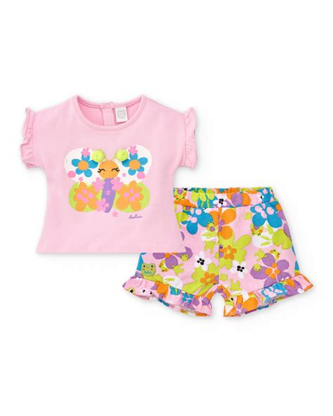 Conjunto Punto Rosa Ni A Water Lilies Tuc Tuc Canarias