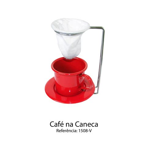 Kit Café Gourmet Mini CANECA C Suporte Coador E Pires Elo7