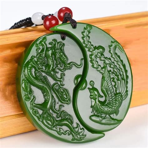 Jade Pendant Matching Necklaces Harmony Necklace Yin Yang Necklace