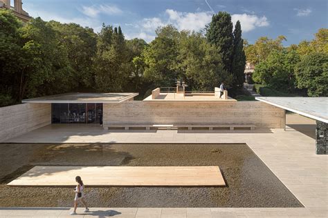 Mies Van Der Rohe Pavillon In Barcelona Aber Bitte Aus Holz